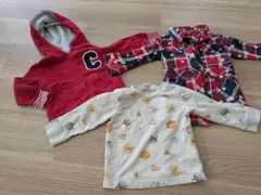 ベビー服 3点セット トレーナー・シャツ　アンパンマン