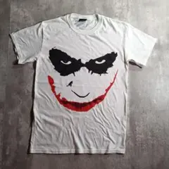 公式 ジョーカー ダークナイト バットマン 大判プリント Tシャツ サイズS