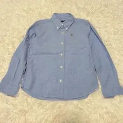 RALPH LAUREN ラルフローレン　ボタンダウン　長袖シャツ　130cm