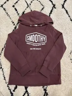 Smoothy パーカー ボルドー 120