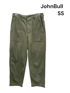 JohnBull ジョンブル　ワークパンツ オリーブグリーン　SS