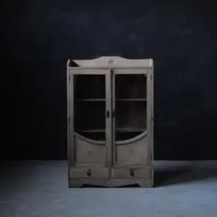 本箱　食器棚　棚　収納棚　食器　器　古家具　古道具　アンティーク　昭和レトロ