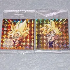 ドラゴンボール シールウエハース 15弾 GR ゴッドレア 孫悟空 孫悟飯