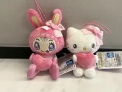 メゾピアノ × ハローキティ マスコット　２点セット