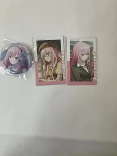 *プロセカ グッズ 缶バッジ カード 巡音ルカ 3点セット