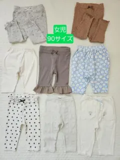 女児 夏物 半ズボン 90 まとめ売り8点★バースデイ mamaraku