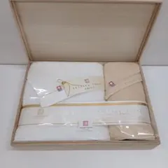 ☆今治謹製 至福タオル 木箱入り タオルセットのサムネイル