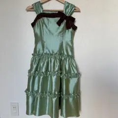 子供用ドレス　グリーン　150サイズ