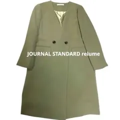 JOURNAL STANDARD relume オリーブ ダブルボタン カーキ