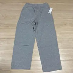 新品　GU MENカットソーバギーパンツ　グレー M