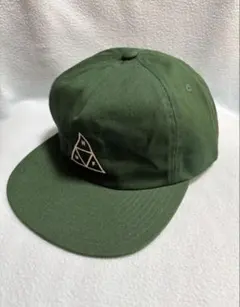 HUF ハフ キャップ 帽子 トライアングルロゴ刺繍 グリーン