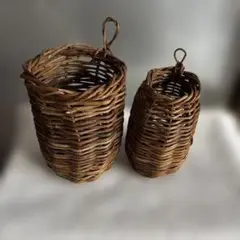 アケビの蔓カゴ