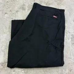 Dickies　西海岸　ワークパンツ　W38 L31　ブラック　古着のサムネイル