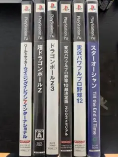 PS2 ゲームソフトセット 6本