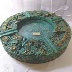 未使用 ヴィンテージ メキシコ アステカ 置物 灰皿 小物入れ
