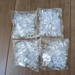 ハンドメイド用 クリア 接続金具 パーツ まとめ売り