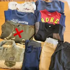 男の子　100 冬物　まとめ売り