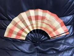 扇子　30.5cm 金霞　両褄霞　舞扇子　舞踊　大衆演劇　着物　和装　小物
