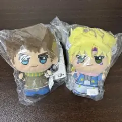 ジョジョの奇妙な冒険 戦闘潮流 ちびぐるみ ジョセフ　シーザー　2点セット