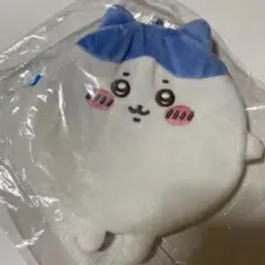 ちいかわくじ もちっとふわっとコレクション Ｄ賞 まんまるポーチ ハチワレ