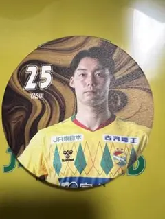 ジェフ千葉　ジェフくじ　シークレット珪藻土コースター 25番　安井選手
