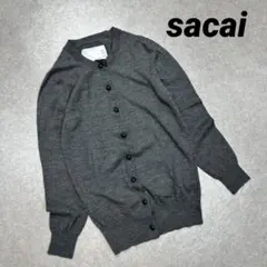 sacai カーディガン
