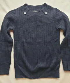 HUMAN WOMAN　リブ編みセーター　サイズM