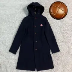 極美品✨DANTON ウールモッサ 2way ロングコート グレー 胡桃牡丹　M 極美品✨DANTON ウールモッサ 2way ロングコート グレー 胡桃