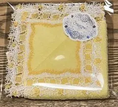 M*i様 近沢レース　ビールハンカチ　イエロー・ベージュセット② M*i様 近沢レース ビールハンカチ イエロー・ベージュセット②