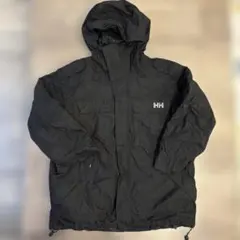 Helly Hansen‼️ブラック マウンテンパーカー XL