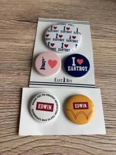 ブランドバッジ イーストボーイ エドウィン 新品未使用 送料込み 早い者勝ち！