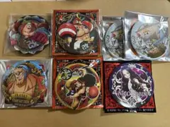 ワンピース 輩缶バッジ 麦わらストア ロビン ウソップ フランキー メリー