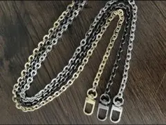 取り外しがてきるチェーン100cm120cmストラップチェーン　携帯バッグ