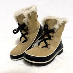 【美品】SOREL TIVOLI2 ソレル ティボリ2 防寒ブーツ ボア　25