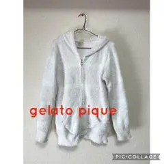 ジェラートピケ　パーカー　ルームウェア