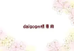 daigogm様 リクエスト 2点 まとめ商品
