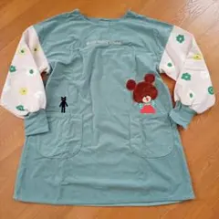 向*葵様 くまのがっこうキャラクター刺繍エプロン