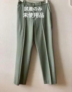 UNIQLO スマートアンクルパンツ （2WAYストレッチ丈標準）グリーン M