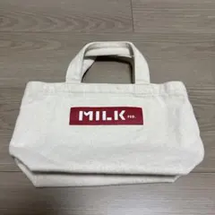 MILK FED. キャンバストートバッグ アイボリーのサムネイル
