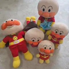 【まとめ売り】アンパンマン ぬいぐるみ セット