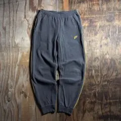 80s NIKE スウェットパンツ リブ グレー 日本製 紺タグ VINTAGE