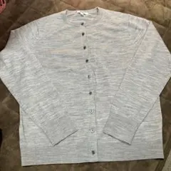 さーぴ様専用！UNIQLO グレー ボタン付きカーディガン XL 新品