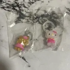 ハローキティ めじるしアクセサリー ガチャガチャ まとめ売り 日焼け お花