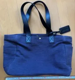 MOTHERHOUSE トートバッグ ジュート×牛革 大容量 多ポケット（美品）のサムネイル