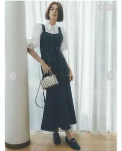 SNIDEL コルセットマーメイドジャンスカ