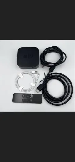 d*9様 Apple TV 4K A1842 第一世代 本体 リモコン 電源ケー - メルカリ