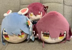 ホロライブ宝鐘マリン＆兎田ぺこら　寝そべりぬいぐるみ　パペットぬいぐるみ　3点
