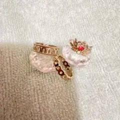 セーラームーン　指輪　セット