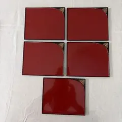 【象彦】京都平安　銘々皿　漆器　5枚