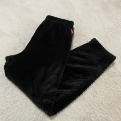 【美品】L-LL　鹿の子ボアレギンス　10分丈　履くホカロン×mumu＆Co.